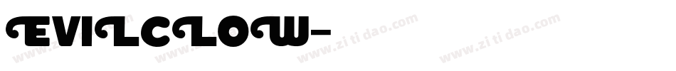 EVILCLOW字体转换