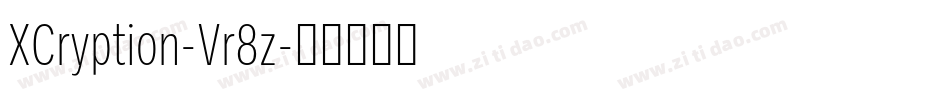 XCryption-Vr8z字体转换
