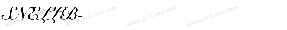 SNELLB字体转换
