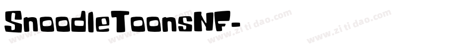 SnoodleToonsNF字体转换