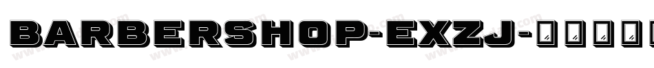 BarberShop-EXZj字体转换