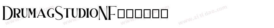DrumagStudioNF字体转换