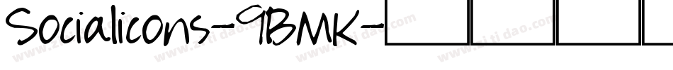 Socialicons-9BMK字体转换