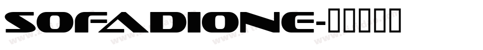 Sofadione字体转换