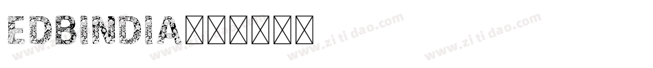 EDBINDIA字体转换