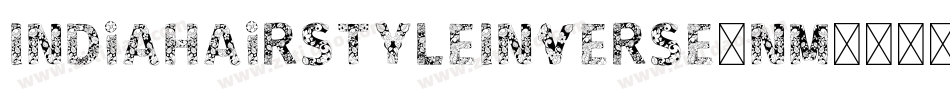 IndiaHairStyleInverse-nm40字体转换