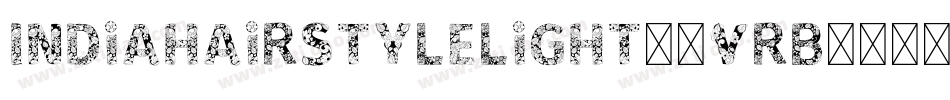 IndiaHairStyleLight-1VRB字体转换