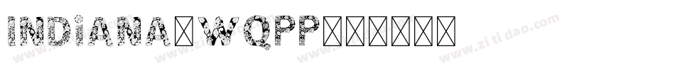 Indiana-wqpP字体转换