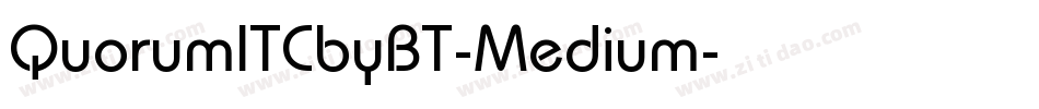 QuorumITCbyBT-Medium字体转换 QuorumITCbyBT-Medium字体转换