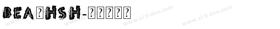BEACHSH字体转换