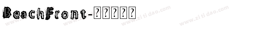 BeachFront字体转换