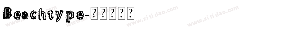 Beachtype字体转换