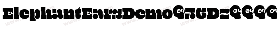 ElephantEarsDemo-36Dz字体转换