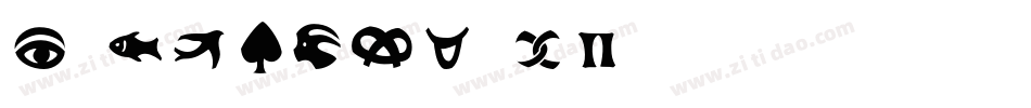 Symbols1-M2YY字体转换