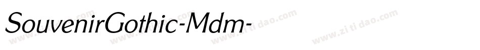 SouvenirGothic-Mdm字体转换