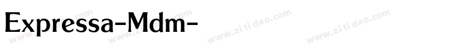 Expressa-Mdm字体转换