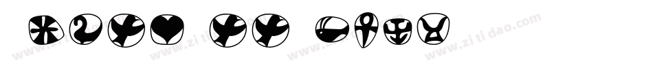 TigerteethICG字体转换