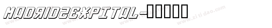 Madrid2ExpItal字体转换