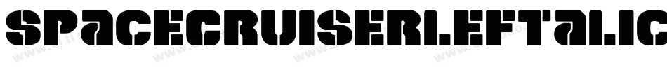 SpaceCruiserLeftalic-9j05字体转换 SpaceCruiserLeftalic-9j05字体转换