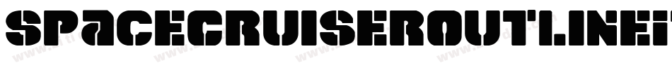 SpaceCruiserOutlineItalic-n7EM字体转换 SpaceCruiserOutlineItalic-n7EM字体转换