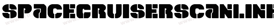 SpaceCruiserScanlines-1xmL字体转换 SpaceCruiserScanlines-1xmL字体转换