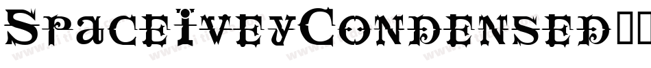 SpaceIveyCondensed字体转换