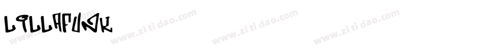 LillaFunk字体转换