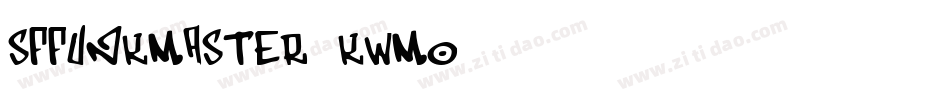 SfFunkMaster-KWmo字体转换