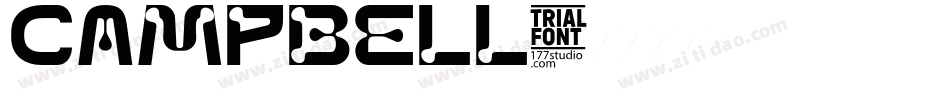 Campbell字体转换