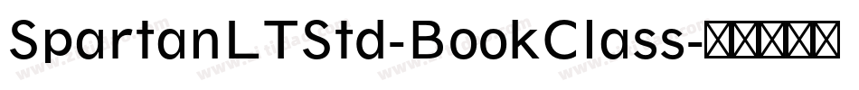 SpartanLTStd-BookClass字体转换