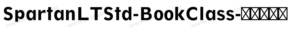 SpartanLTStd-BookClass字体转换
