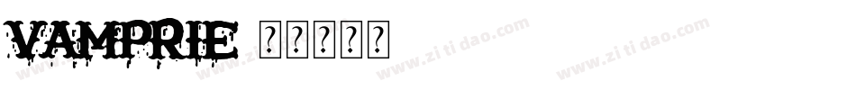 Vamprie字体转换