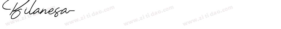 Bilanesa字体转换