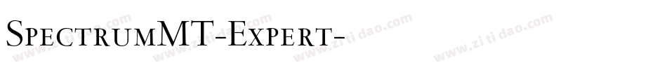 SpectrumMT-Expert字体转换