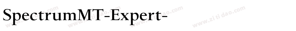 SpectrumMT-Expert字体转换