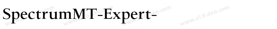 SpectrumMT-Expert字体转换