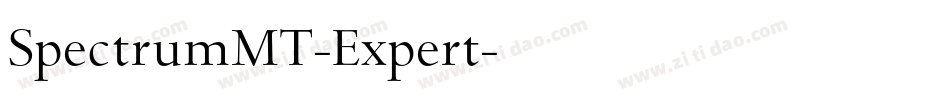 SpectrumMT-Expert字体转换