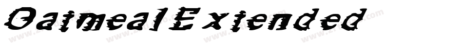 OatmealExtended字体转换