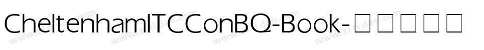 CheltenhamITCConBQ-Book字体转换