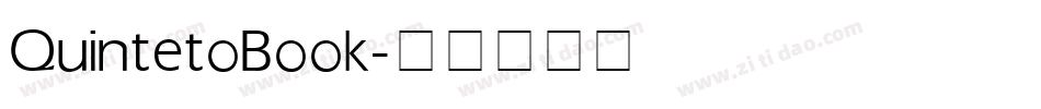 QuintetoBook字体转换