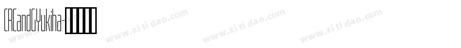 CRCandGYukiha字体转换