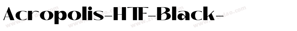 Acropolis-HTF-Black字体转换