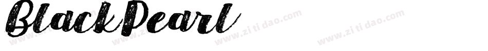 BlackPearl字体转换