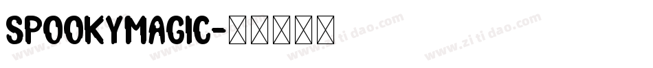 SpookyMagic字体转换