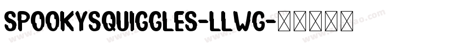SpookySquiggles-LLwG字体转换