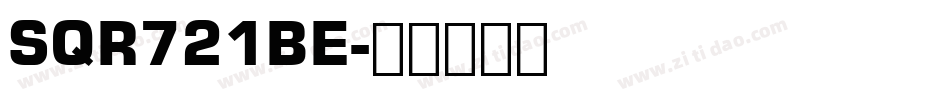 SQR721BE字体转换