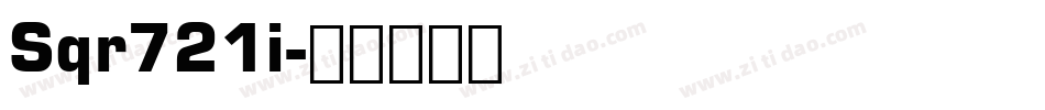 Sqr721i字体转换