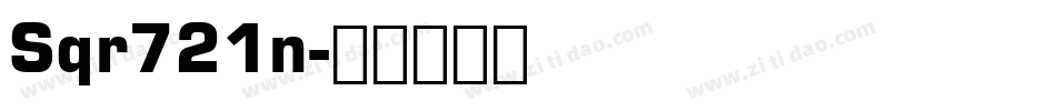Sqr721n字体转换