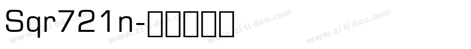 Sqr721n字体转换