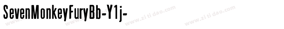 SevenMonkeyFuryBb-Y1j字体转换
